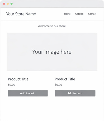 Blank Shopify